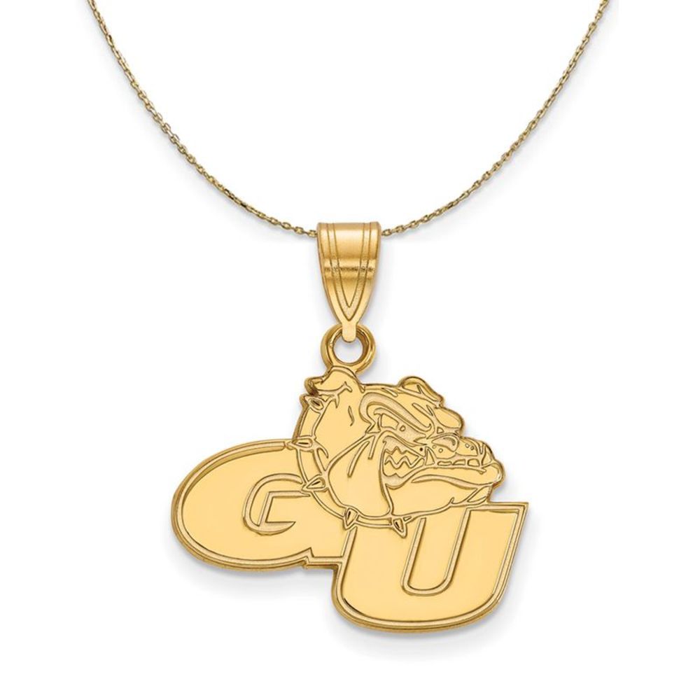 14k Yellow Gold Gonzaga U Medium Necklace - 22 Inch